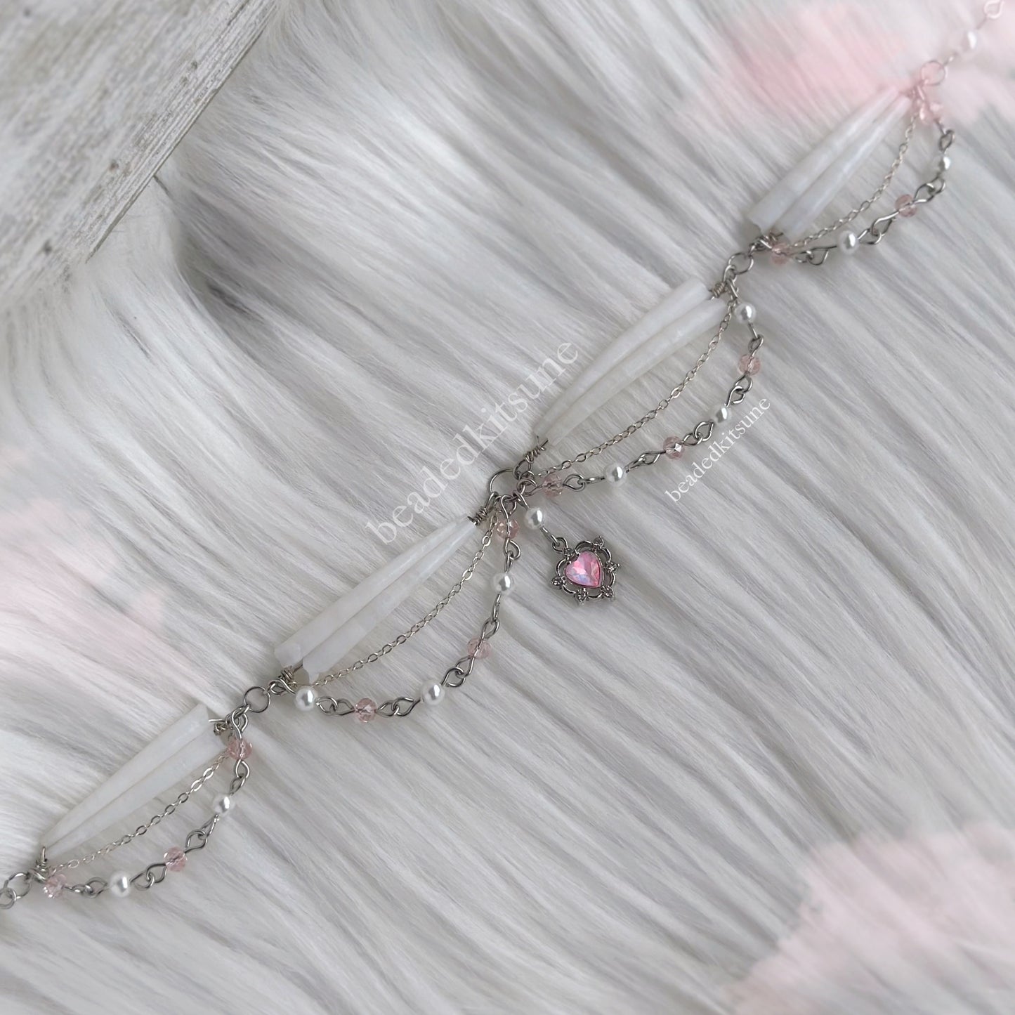 Selenia’ Choker // Pink