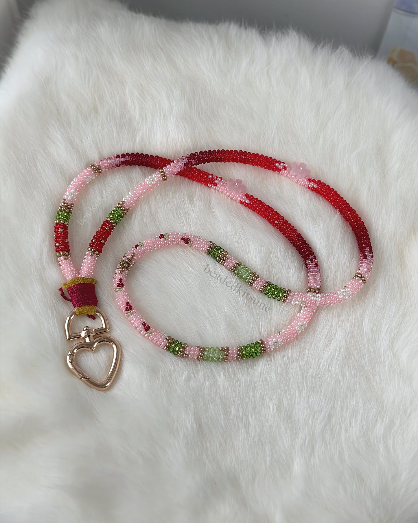 Strawberry Lanyard
