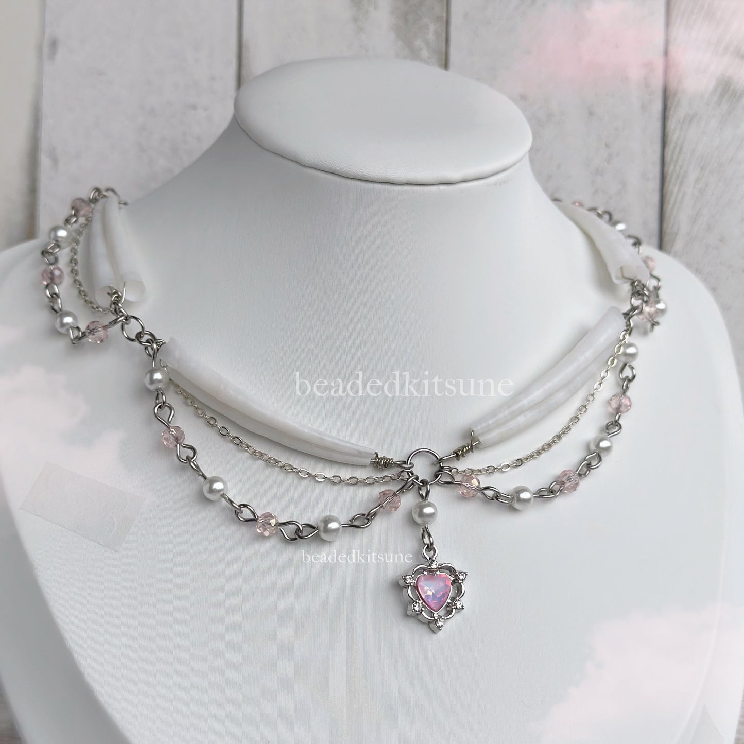 Selenia’ Choker // Pink