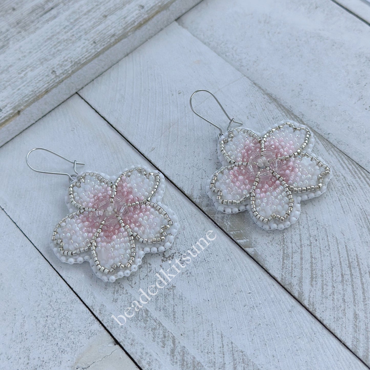 Sakura Beaded Earrings