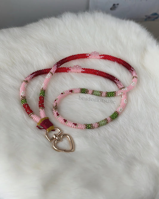 Strawberry Lanyard