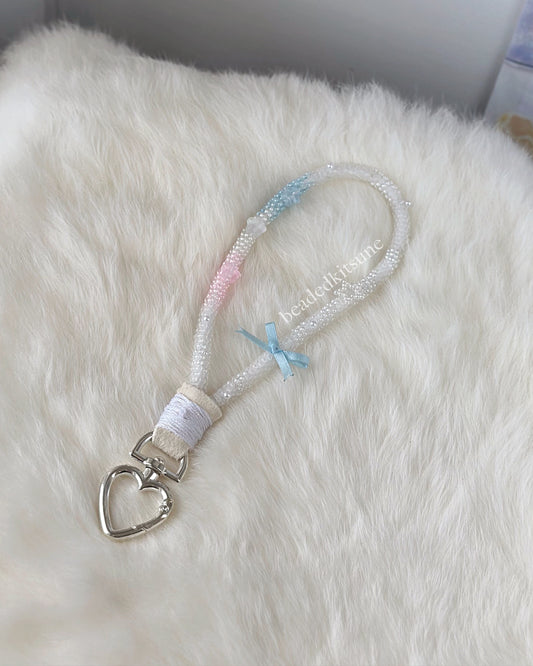 Pastel Star Wristlet