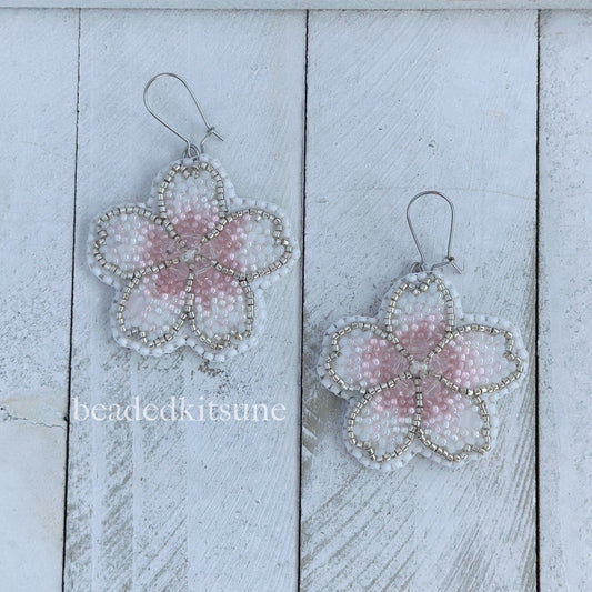 Sakura Beaded Earrings